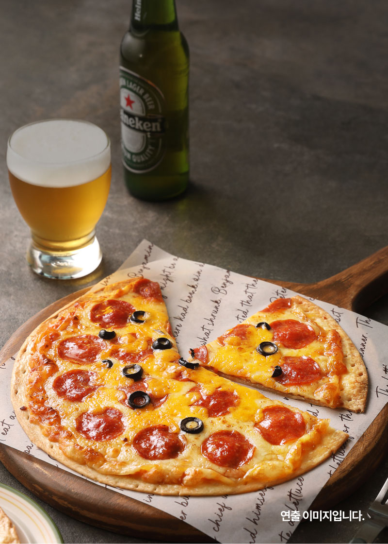 페퍼로니씬피자10