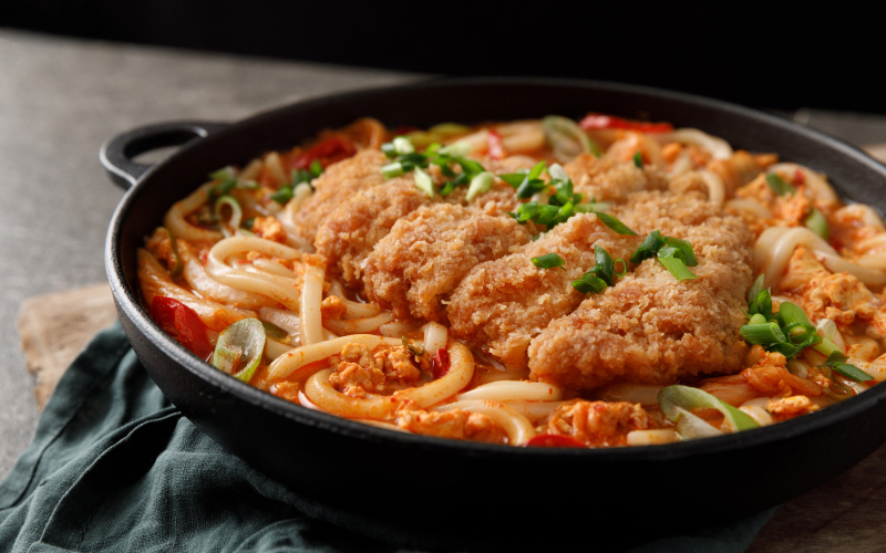 돈까스김치나베