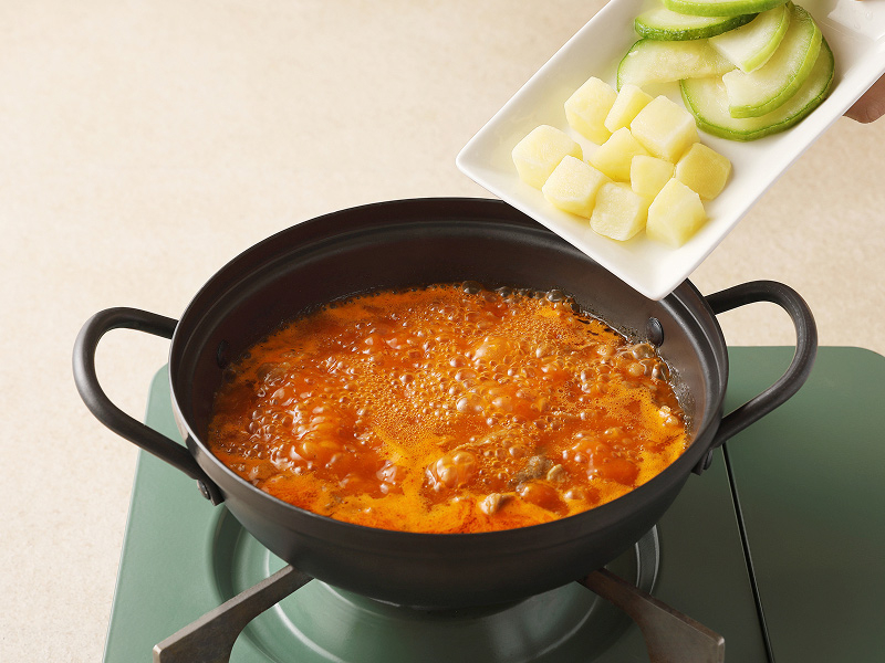 우삼겹고추장찌개 기본레시피