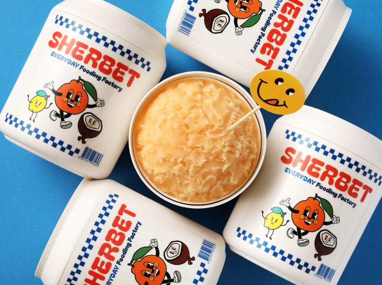 샤인머스캣 샤베트