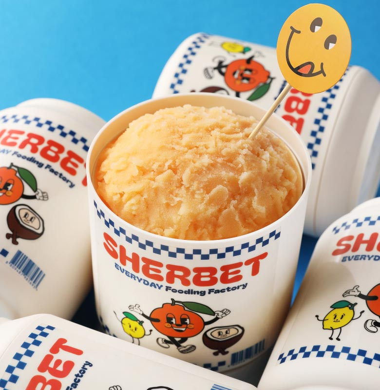 샤인머스캣 샤베트