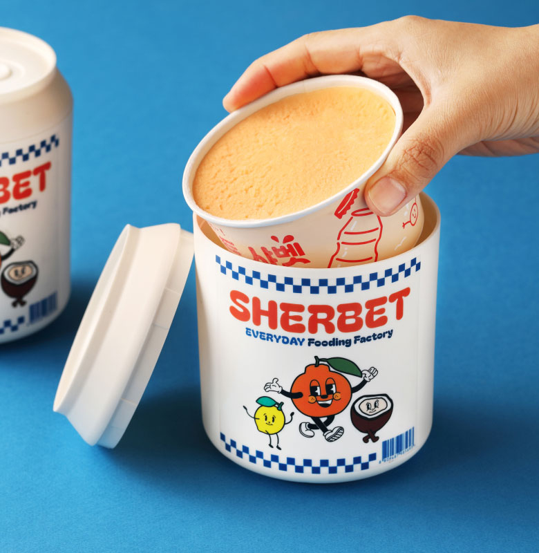 샤인머스캣 샤베트