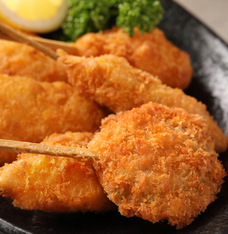 오사카풍 모듬꼬치튀김