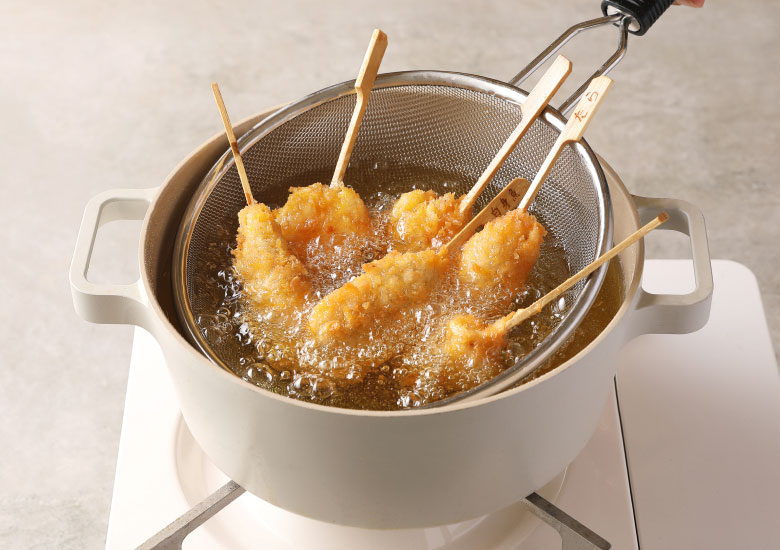 오사카풍 모듬꼬치튀김