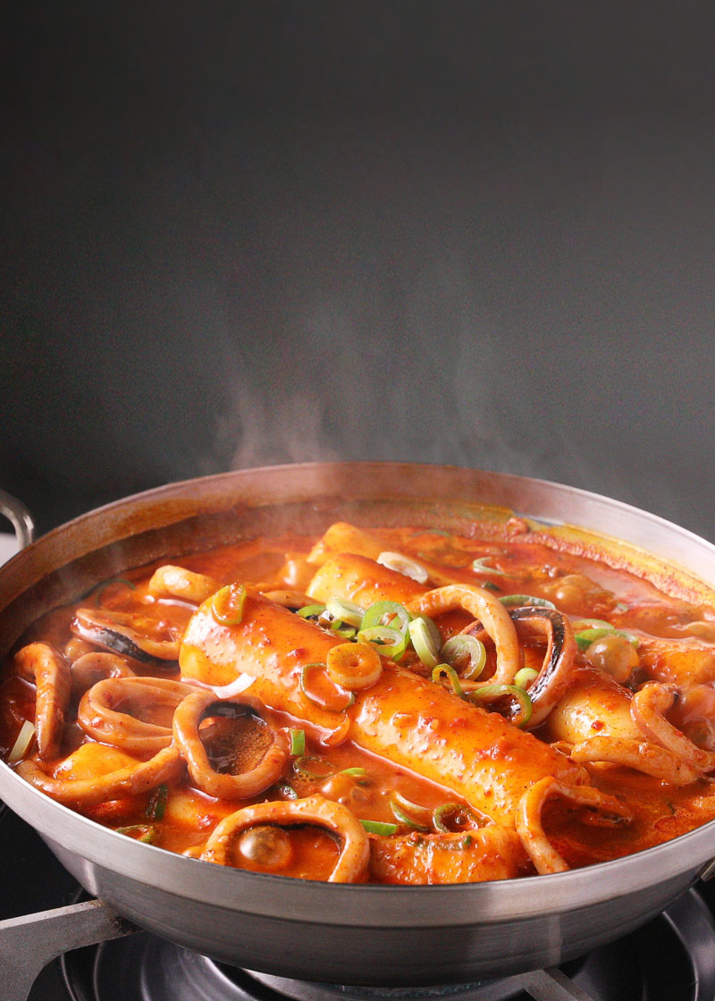 오징어짬뽕가래떡떡볶이