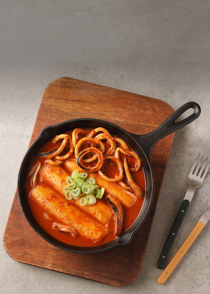 오징어짬뽕가래떡떡볶이 탑컷