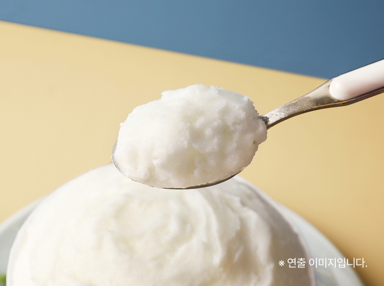 플레인요거트 컵샤베트