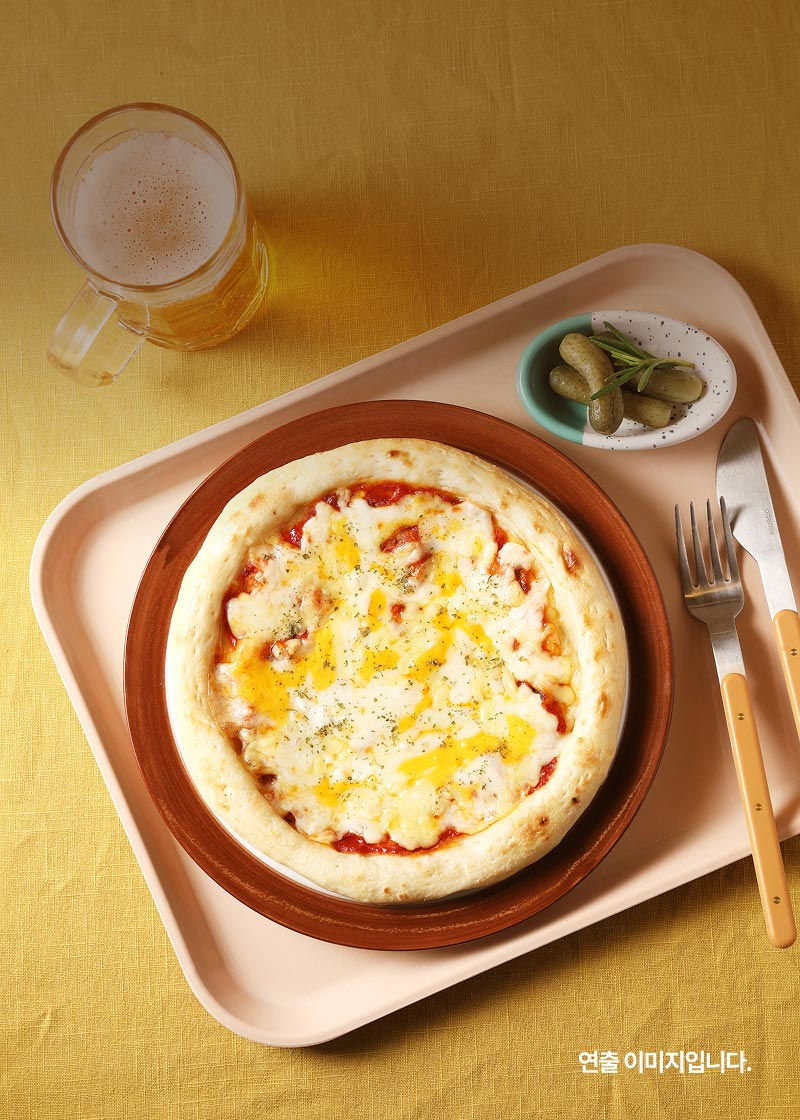 리얼화덕치즈피자 사이드