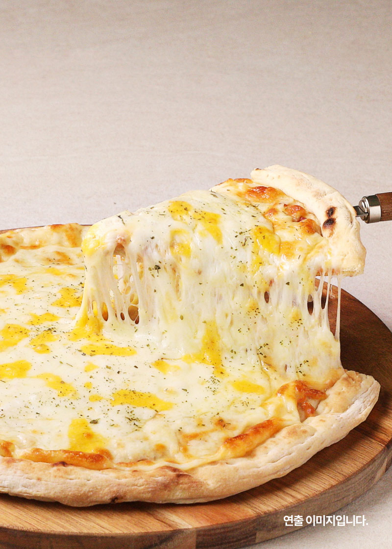 리얼화덕치즈피자 사이드