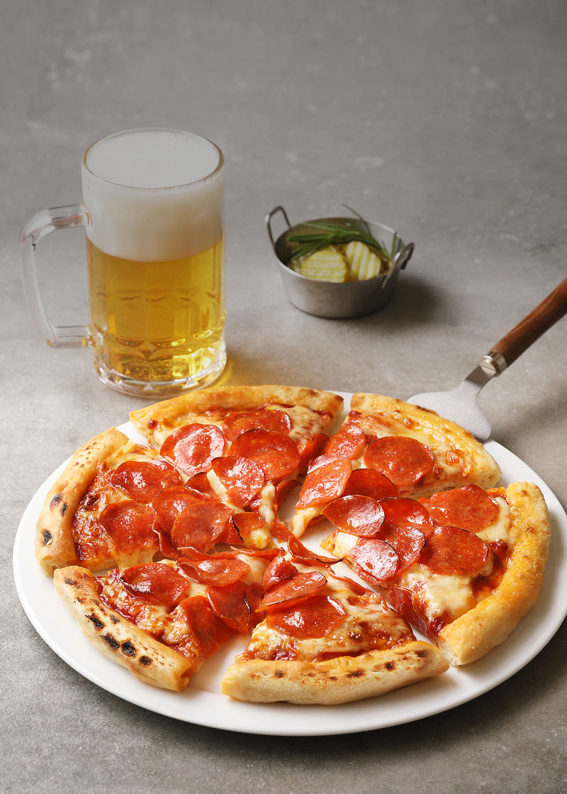 리얼리얼화덕페퍼로니꽃피자 사이드