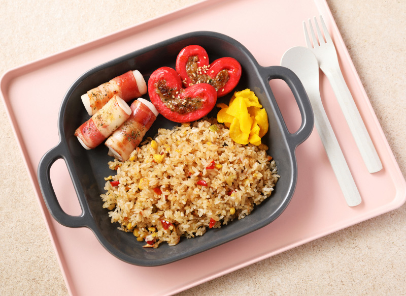 베이컨말이가래떡꼬치