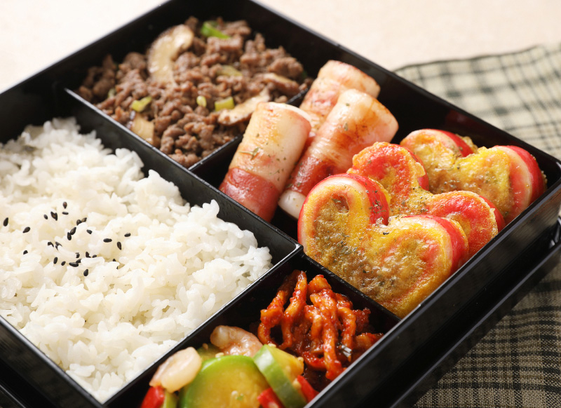 베이컨말이가래떡꼬치