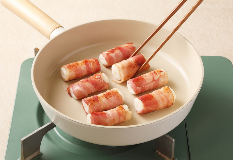 베이컨말이가래떡꼬치레시피