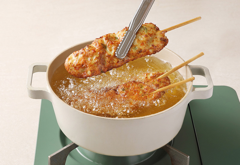 오징어야채핫바 레시피