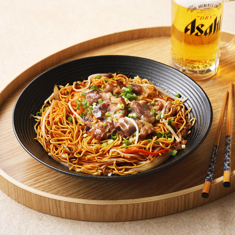 홍콩식볶음면 활용레시피