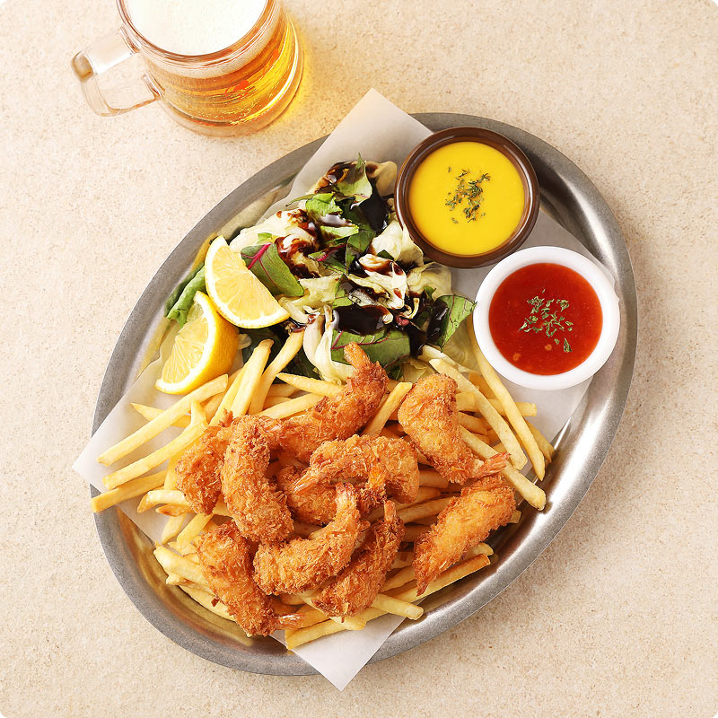 코코넛새우튀김 활용레시피