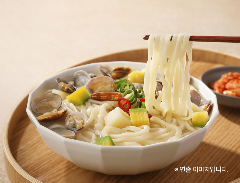 바지락칼국수