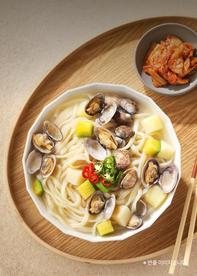 바지락칼국수