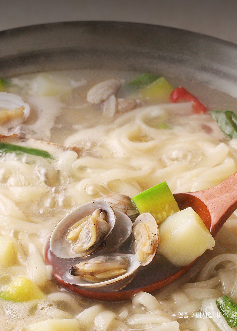 바지락칼국수