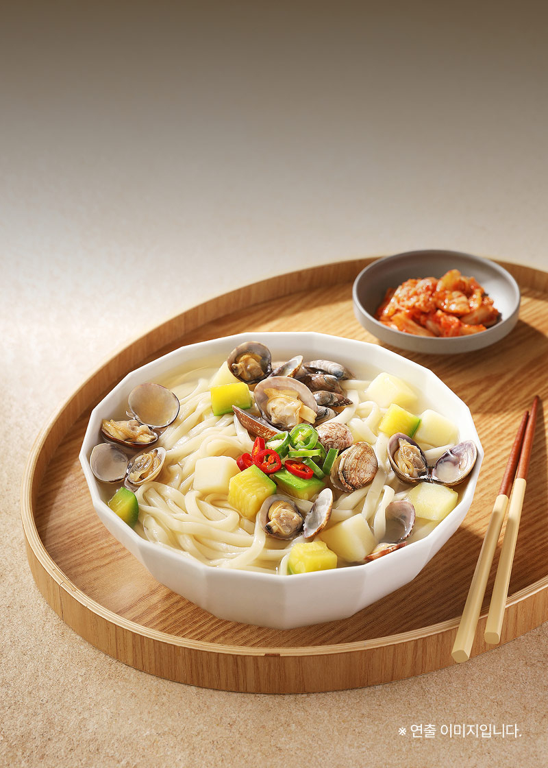 바지락칼국수