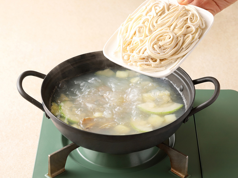 바지락칼국수 기본레시피