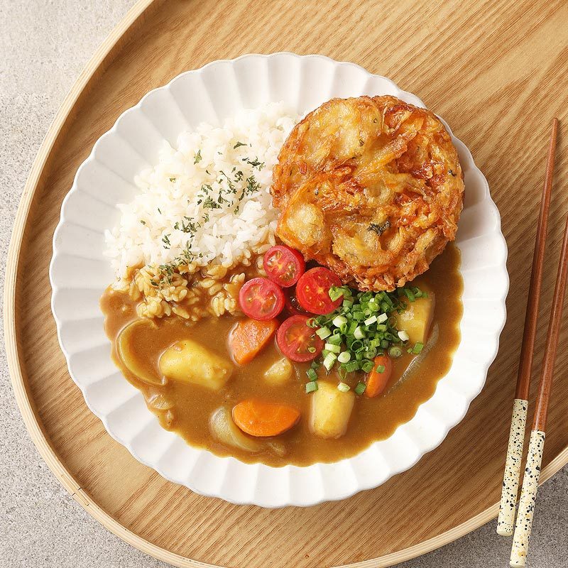 원형야채튀김 활용레시피