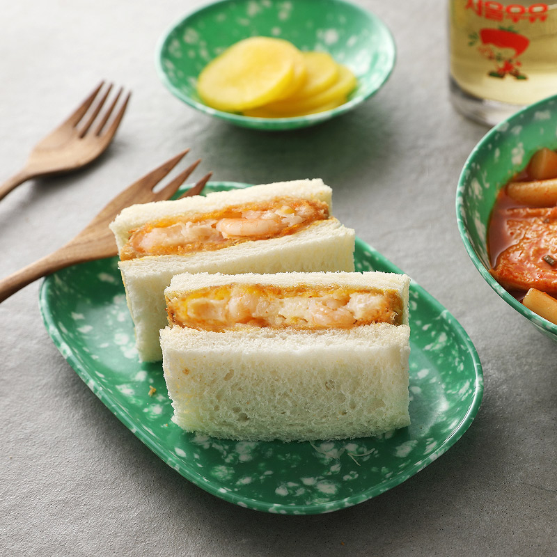 리얼통살새우패티 활용레시피