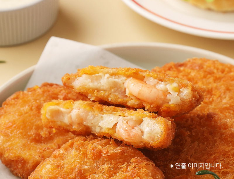 리얼통살새우패티