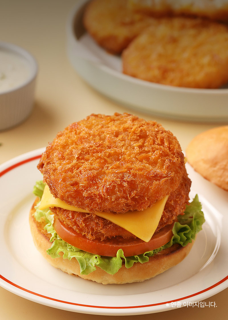 리얼통살새우패티