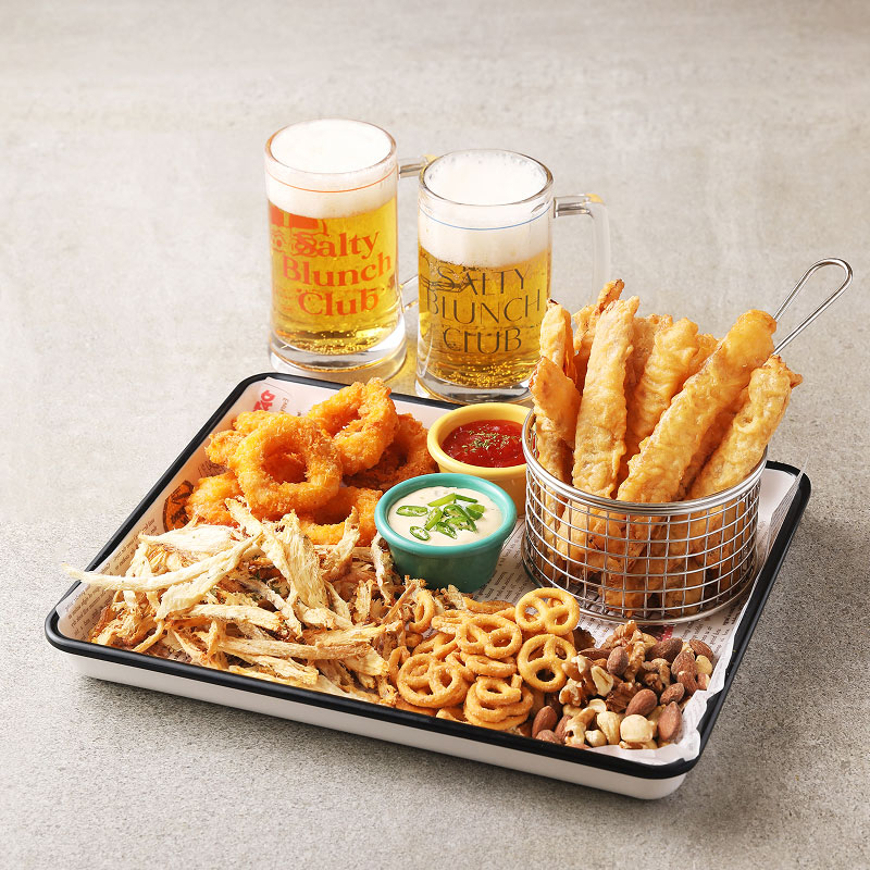 건쥐치튀김 활용레시피