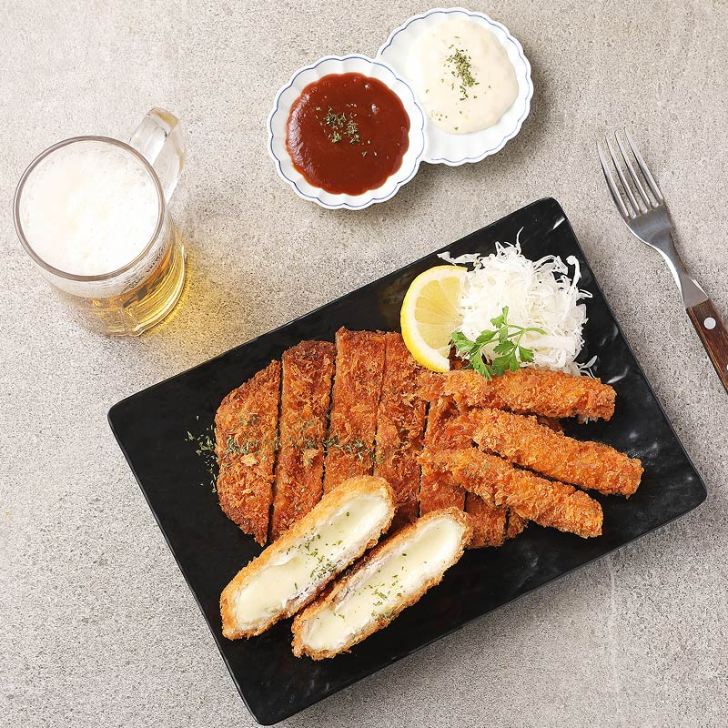 치즈마니돈까스 활용레시피