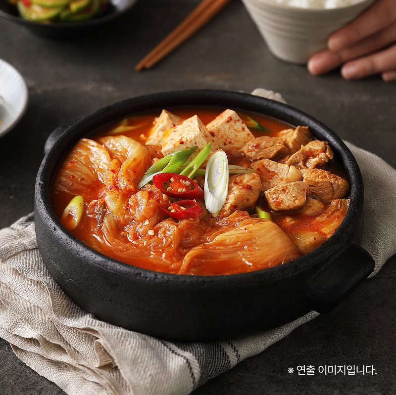 푸딩픽 원팩 김치찌개 활용레시피