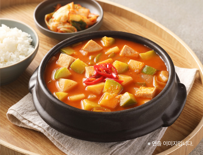 푸딩픽 원팩 된장찌개 기본레시피