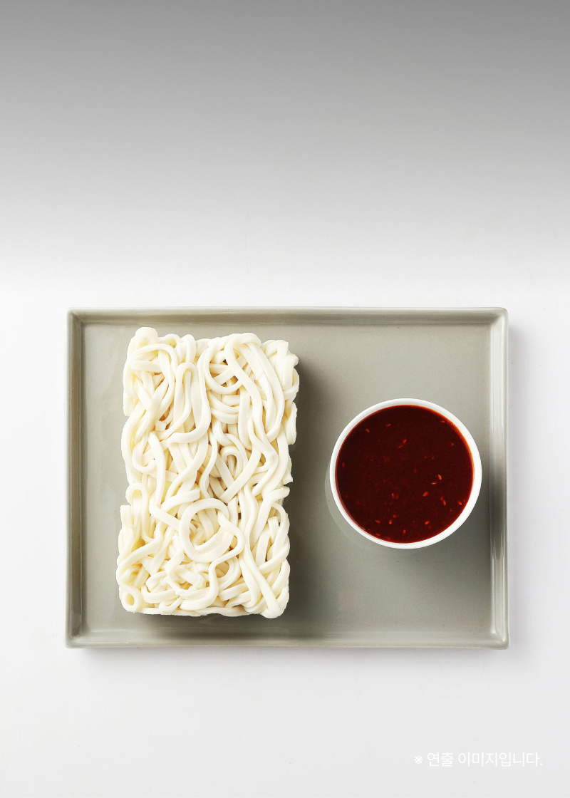 푸딩픽 비빔칼국수