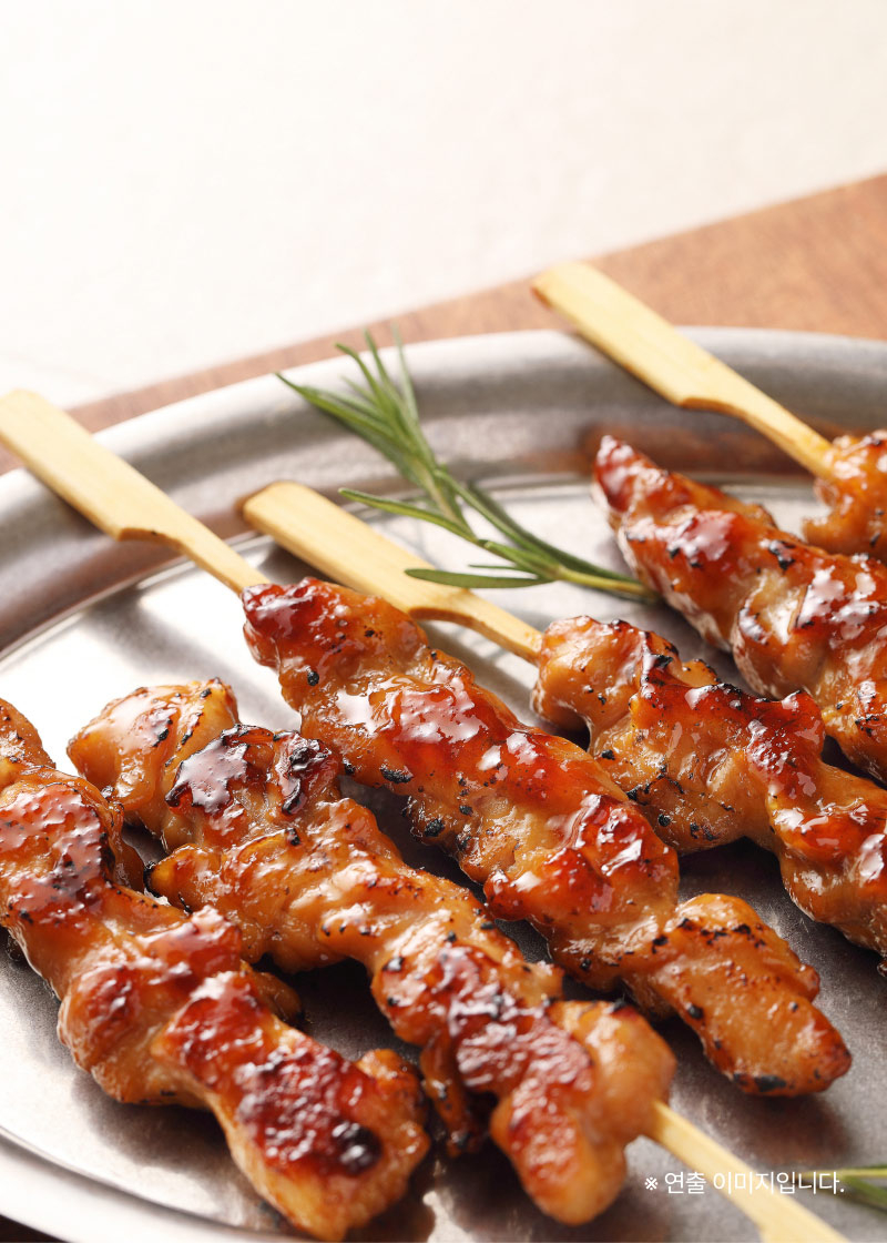 숯불데리야끼 닭꼬치