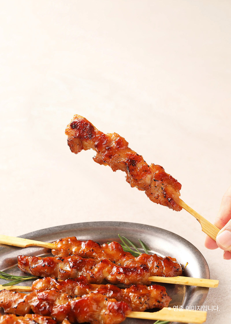 숯불데리야끼 닭꼬치