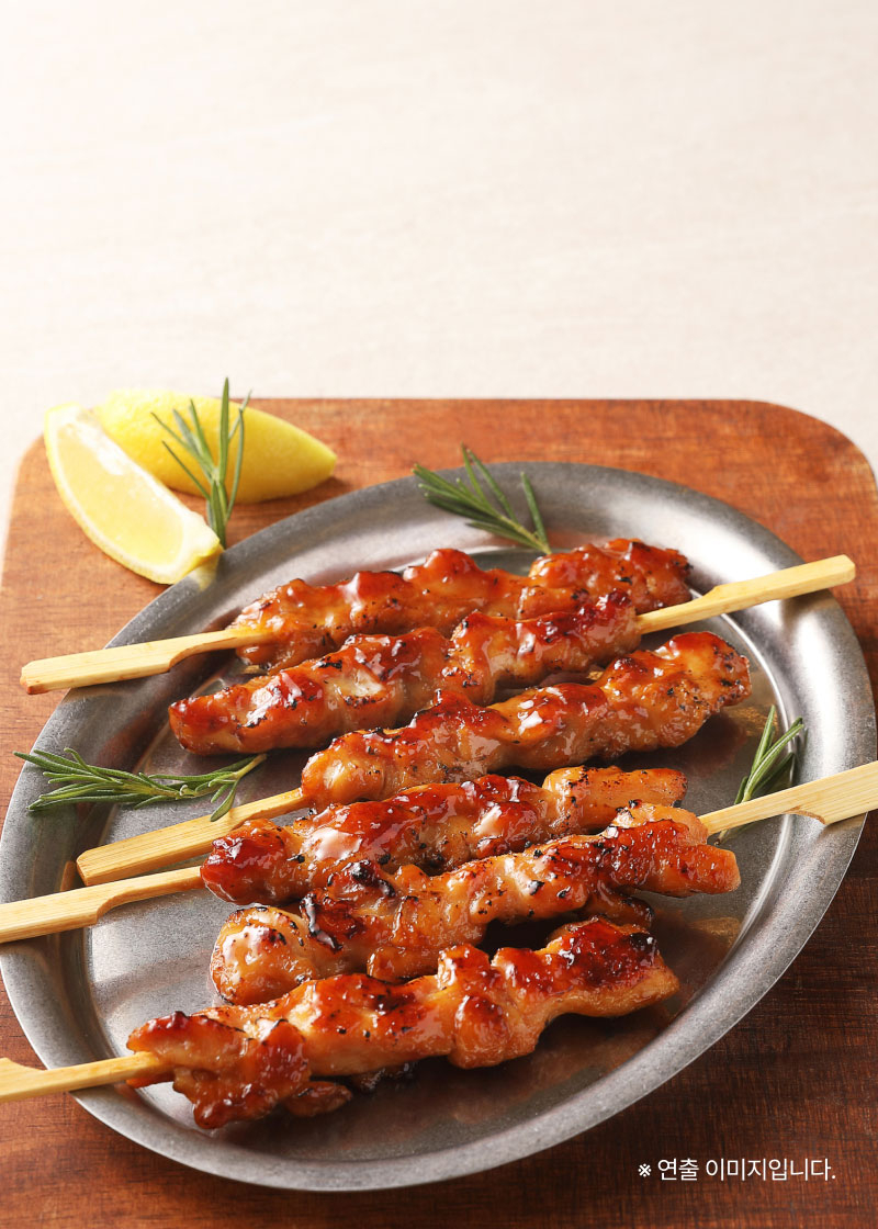 숯불데리야끼 닭꼬치