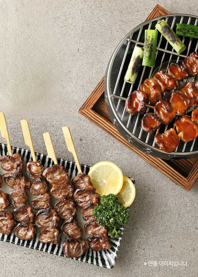 염통꼬치