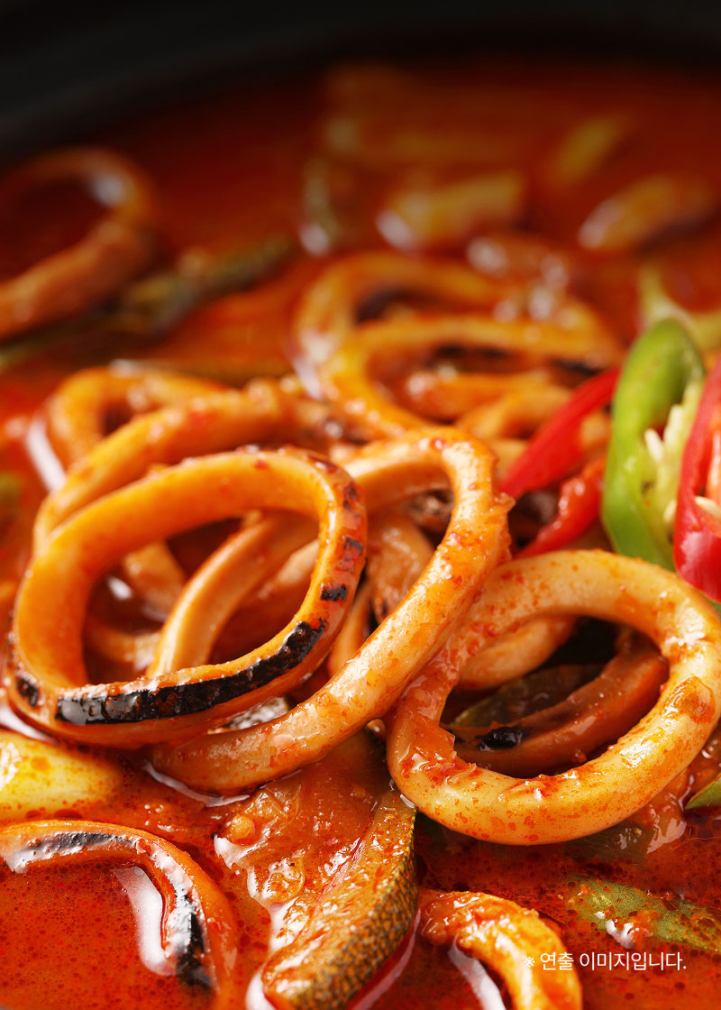푸딩픽 오징어찌개