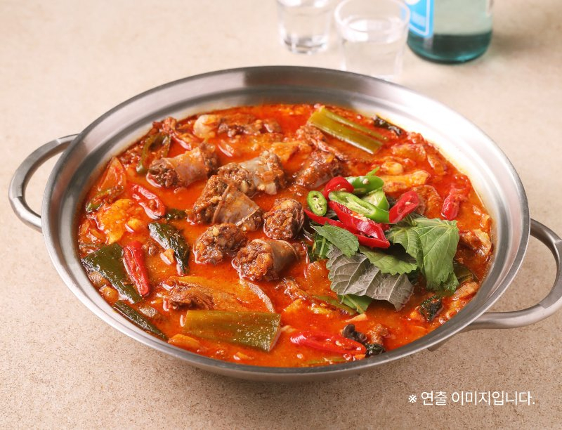 푸딩픽 얼큰순대전골 기본레시피
